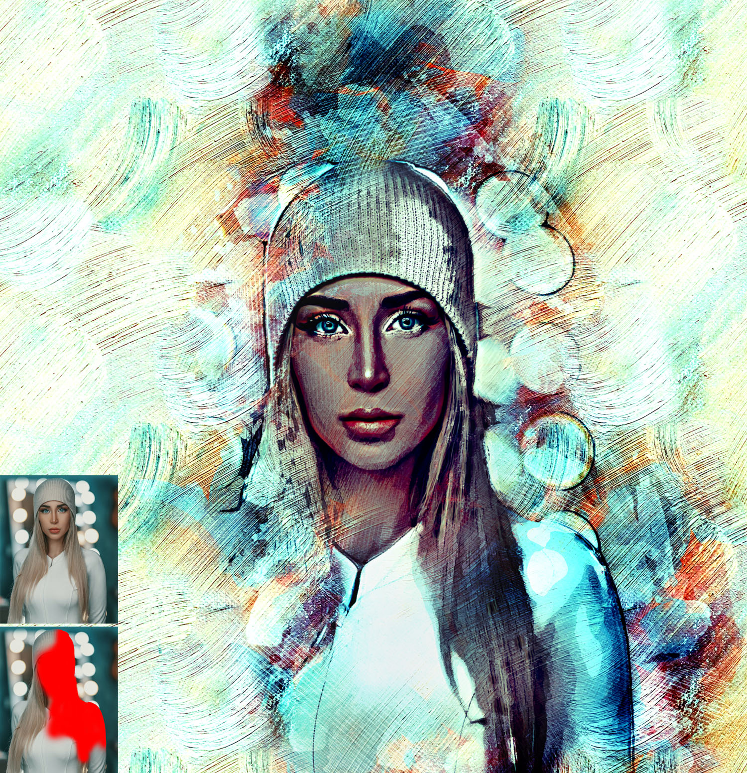 Translucence Acrylic Painting Action, Addons GraphicRiver